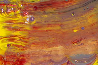 Akrilik boyaların soyut arkaplanı