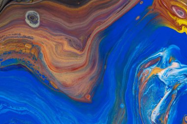 Akrilik boyaların soyut arkaplanı