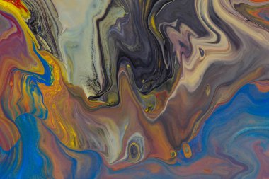 Akrilik boyaların soyut arkaplanı