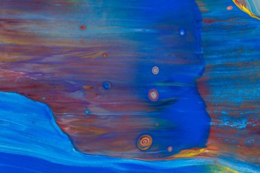 Akrilik boyaların soyut arkaplanı