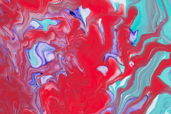 Abstracte Achtergrond Van Acrylverf Roze Aquamarijn Tinten — Stockfoto