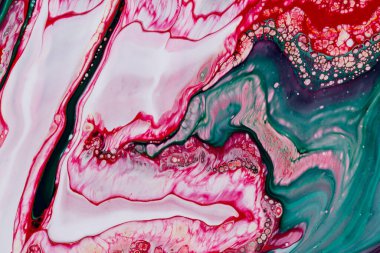 Pembe tonlardaki akrilik boyanın soyut arkaplanı