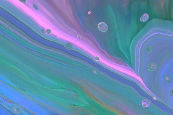 Abstracte Achtergrond Van Acrylverf Blauwe Roze Tinten — Stockfoto