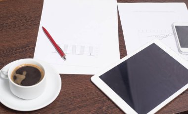 Genç bir girişimcinin, işyerinin, başarılı bir girişim için iş planının nesneleri