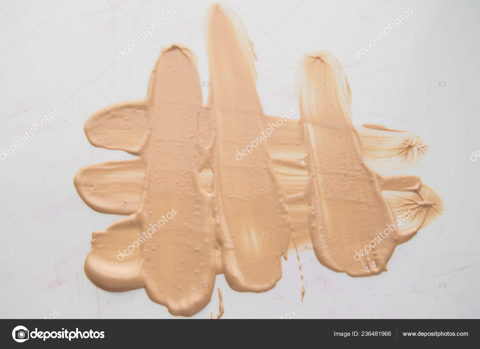 Liquid Foundation Stain White Background Surge Concealer Highlighter Stock Photo C Esweta3 Gmail Com