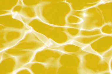 Parlak altın ve sarı sıvı ile bilimsel soyut arka plan