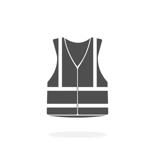 Vis Σακάκι Ρούχα Vest Εικονίδιο Διάνυσμα Εικονίδιο Σύμβολο Εικονογράφηση — Διανυσματικό Αρχείο
