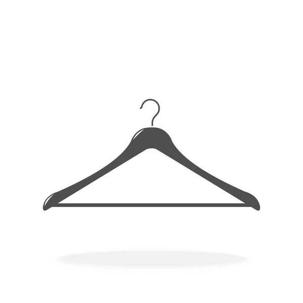 Coat Hanger Εικονίδιο Διάνυσμα Σύμβολο Εικονογράφησης — Διανυσματικό Αρχείο