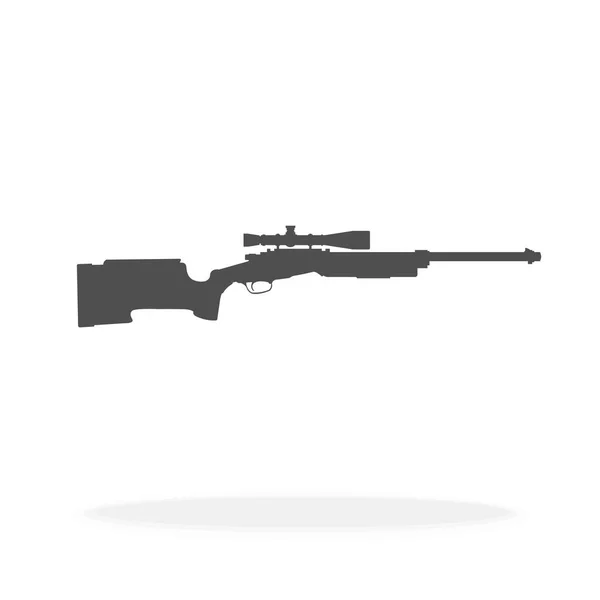 자동소총 Vector Illustration Symbol Target Shooting Concept — 스톡 벡터