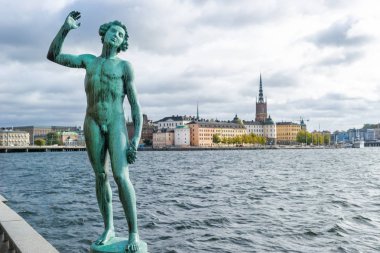 Şarkı heykel Stokholm, İsveç