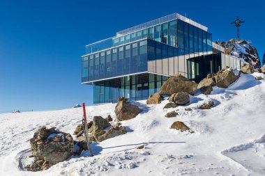 Gaislachkogl dağın zirvesine Sölden, Avusturya