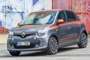 Prague, Çek Cumhuriyeti - 20 Haziran 2018: Renault Clio Sport Prag, Çek Cumhuriyeti, 20 Haziran 2018.