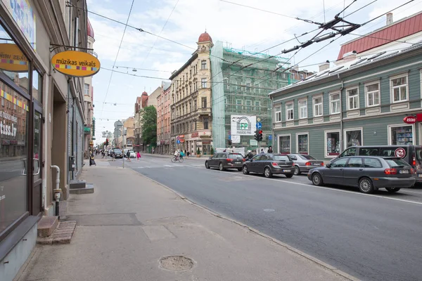 City Riga, Letonya. Eski Şehir, şehir merkezine, halklar ve mimari. Sokaklar ve doğa 2018. Seyahat fotoğraf.