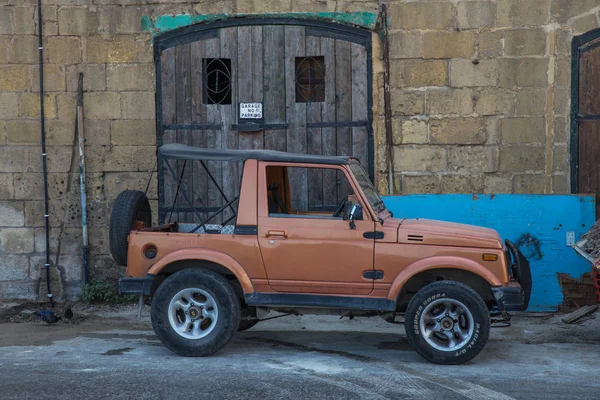 Stad Valletta Malta Europa Suzuki Straat Stedelijke Uitzicht Stad Reizen — Stockfoto