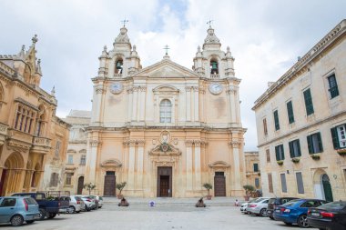 Kent Valleta, Malta, Avrupa. Şehir sokakları ve kentsel. İkinci el, halklar ve mimarisi. Seyahat fotoğraf 2018 Eylül.