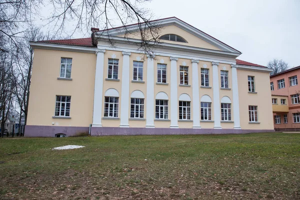 City Valmiera Letónia Rua Cidade Edifícios Povos Viagem Urbana Foto — Fotografia de Stock