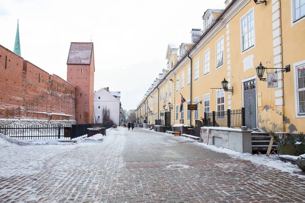 Ciudad Riga Letonia Casco Antiguo Centro Ciudad Pueblos Arquitectura Calles — Foto de Stock