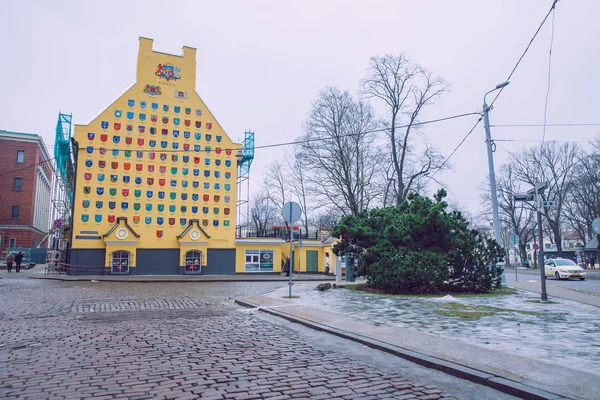 Město Riga Lotyšsko Staré Město Centrum Města Národy Architektura Ulice — Stock fotografie