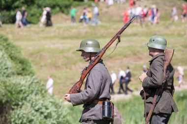 Cesis Şehri, Letonya Cumhuriyeti. Yüzyil Cesis Savaşı Keşif