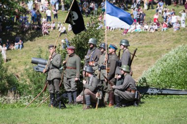 Cesis Şehri, Letonya Cumhuriyeti. Yüzyil Cesis Savaşı Keşif