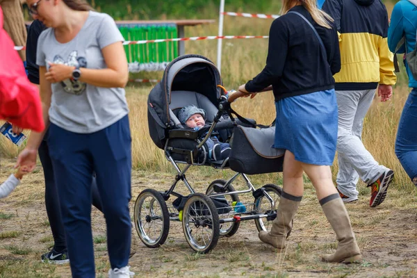 Stad Riga Letland Rennen Race Mensen Waren Bezig Met Sportactiviteiten — Stockfoto