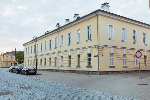 Ciudad Daugavpils Letonia Antiguo Castillo Ruinas Ladrillo Rojo Fotografía Viaje — Foto de Stock