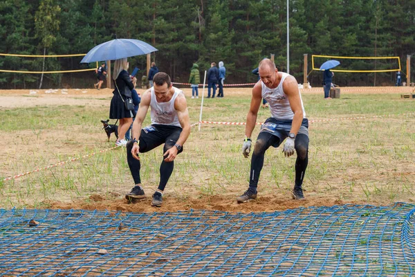 City Ikskile Letland Mensen Trainen Oefenen Natuur Reisfoto 2020 — Stockfoto