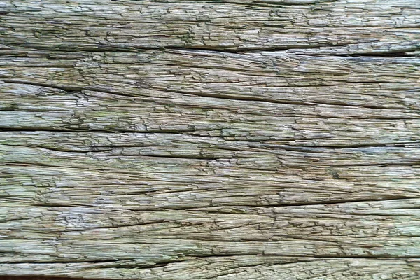 Фактура Старої Дерев Яної Дошки Глибокими Канавками Вицвіла Під Дощем — стокове фото