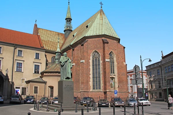 Krakau Polen April 2012 Ist Ein Denkmal Für Den Polnischen — Stockfoto