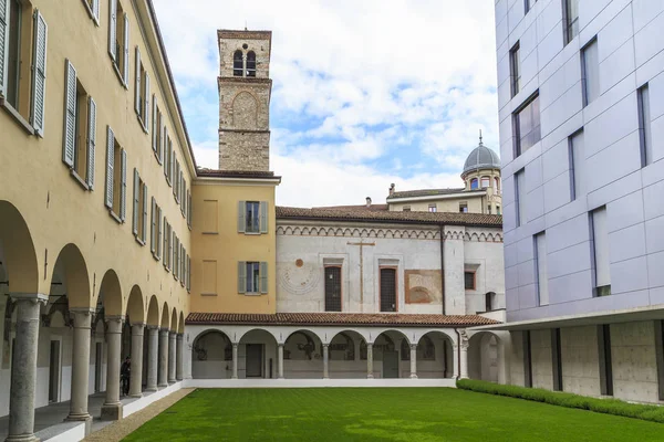 Lugano Svizzera Maggio 2018 Chiostro Dell Convento Francescano Santa Maria — Foto Stock
