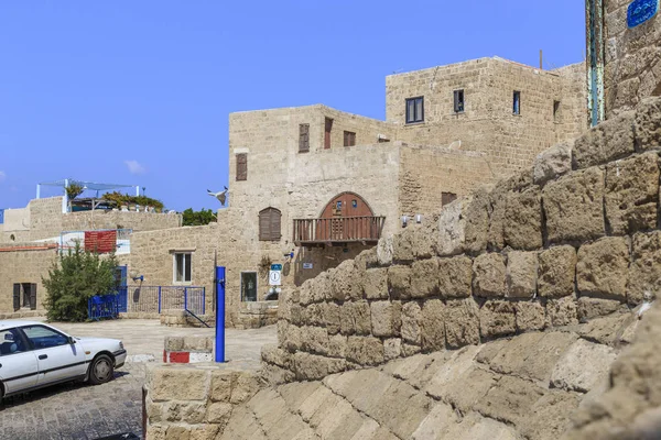 Tel Aviv Israel Setembro 2017 Este Desenvolvimento Típico Parte Costeira — Fotografia de Stock