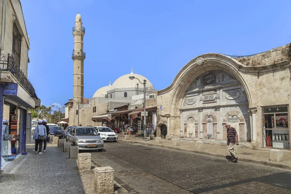 Tel Aviv Israel September 2017 Die Mahmudiya Moschee Ist Die — Stockfoto