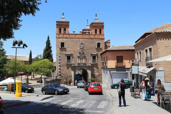 Toledo Spanje Mei 2017 Dit Middeleeuwse Stadspoorten Puerta Del Cambron — Stockfoto