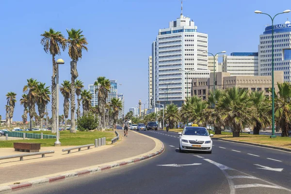 Тель Авив Israel Сентября 2017 Современный Приморский Район Городов — стоковое фото