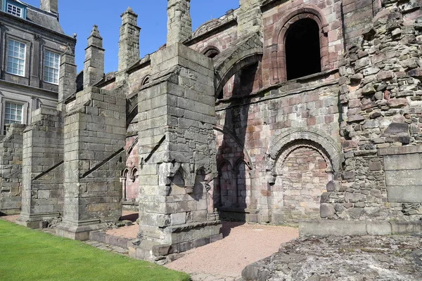 Edimburgo Gran Bretaña Septiembre 2014 Estas Son Las Ruinas Abadía —  Fotos de Stock