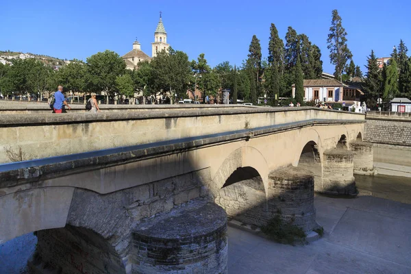 Granada España Mayo 2017 Puente Romano Más Antiguo Granada Construido — Foto de Stock