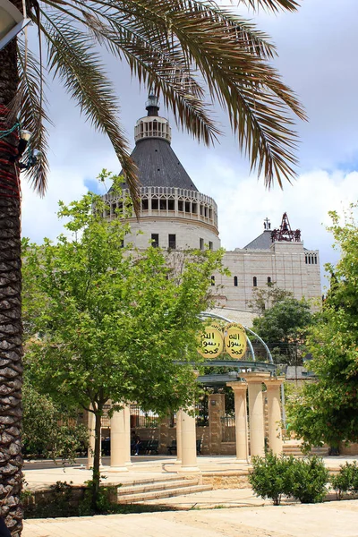 Nazareth Israel Mai 2011 Dies Ist Die Moderne Katholische Basilika — Stockfoto