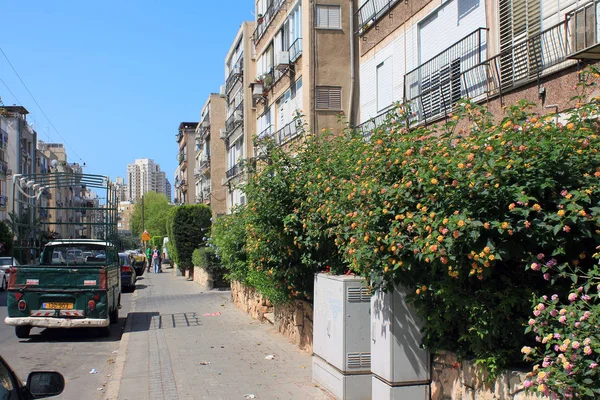 Bat Yam Israël Mei 2011 Dit Een Van Residentiële Straten — Stockfoto