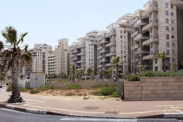 Ashdod Izrael Května 2011 Jeden Moderní Bytovou Malém Městě Izraelská — Stock fotografie