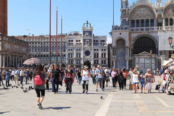 Venice Olaszország 2018 Május Piazzetta San Marco Egy Kis Négyzet — Stock Fotó