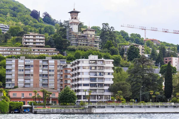 Paradiso Schweiz Mai 2018 Ein Modernes Hanggebäude Fuße Des Berges — Stockfoto