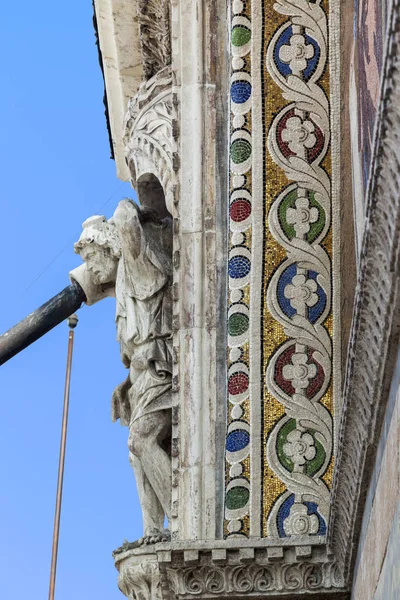 Venezia Italia Settembre 2018 Questo Frammento Della Decorazione Architettonica Della — Foto Stock