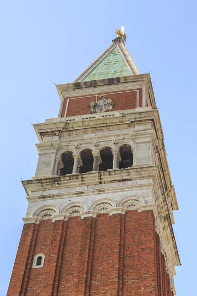 Venise Italie Septembre 2018 Est Sommet Clocher Basilique Saint Marc — Photo