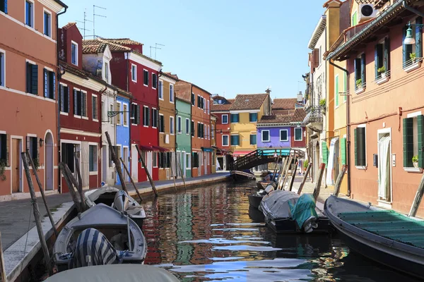 Channek von burano insel, venezien — Stockfoto