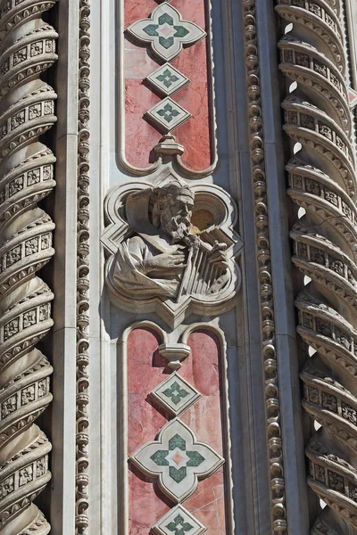 Decoración de la Catedral de Santa Maria del Fiore, Florencia —  Fotos de Stock