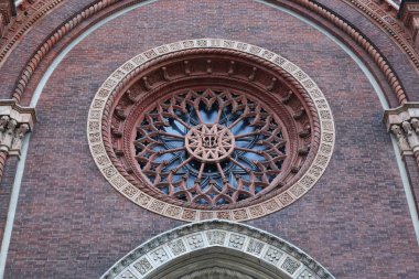 Pencere Rose - İtalyanca kilise mimari parçası