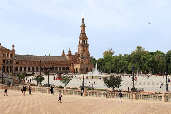 Praça da Espanha, Sevilha — Fotografia de Stock