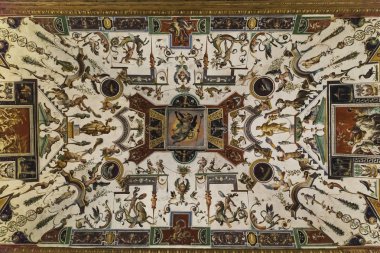 Uffizi Galerisi 'nin binanın iç mekanı, Floransa