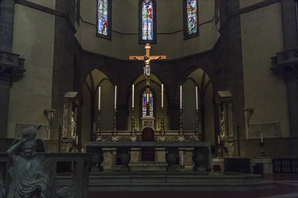 Interior de la Catedral de Santa Maria del Fiore, Florencia — Foto de Stock