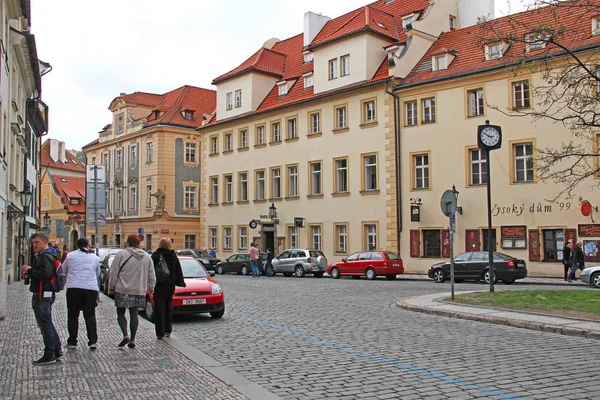 Straße u luzhitskoy Seminar, Prag — Stockfoto